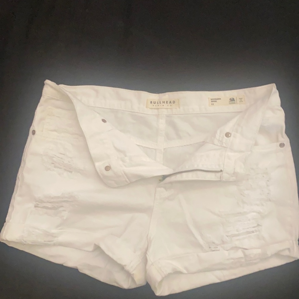 White shorts